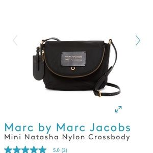 Marc Jacobs Mini Natasha Nylon Crossbody